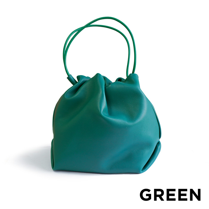 SOPO SOPO FRENCH LAMB DRAWSTRING BAG-MR ソポ ショルダーバッグ