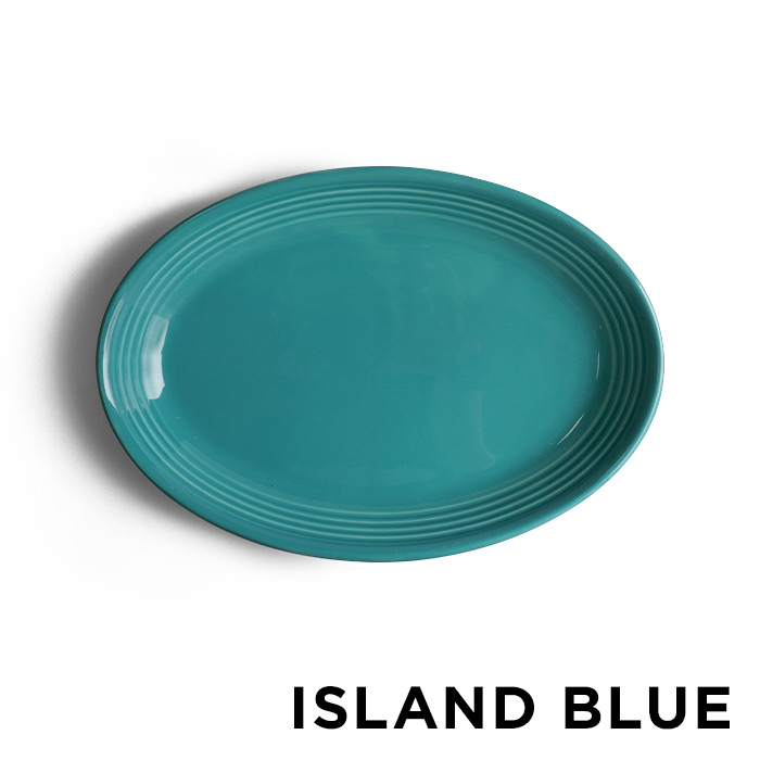 TUXTON CONCENTRIX OVAL PLATE タクストン コンセントリクス オーバル