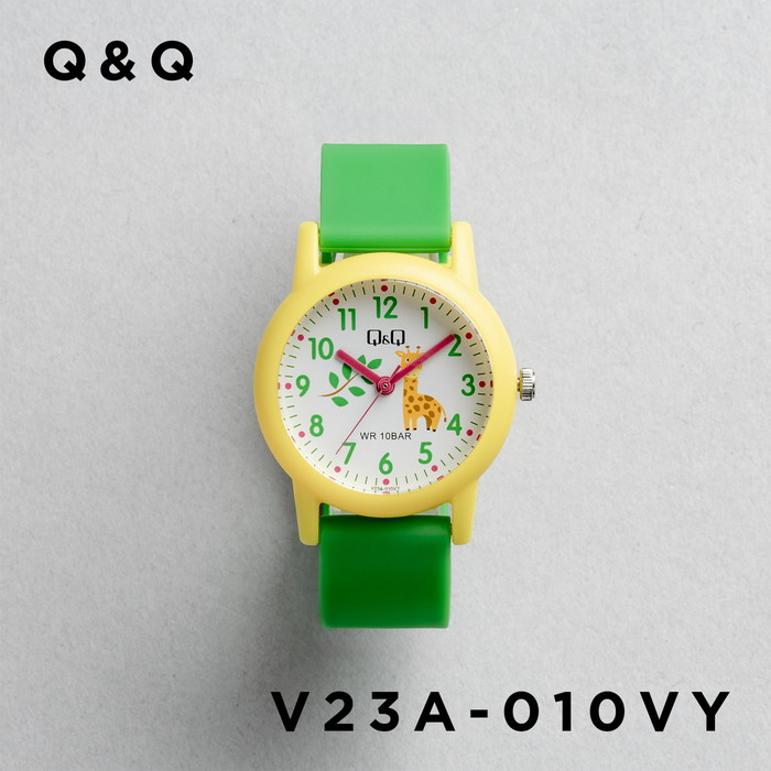 Q&Q 並行輸入品 日本未発売 CITIZEN Q&Q KIDS シチズン V23A 腕時計