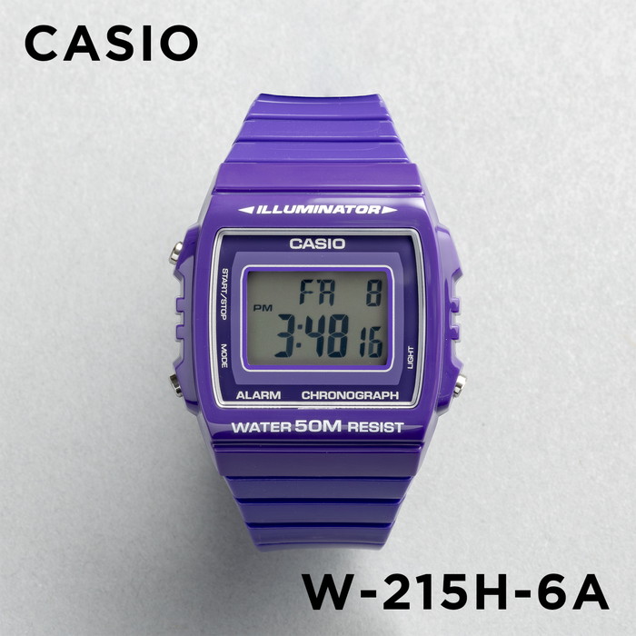 並行輸入品 10年保証 CASIO STANDARD MENS カシオ スタンダード W-215H 腕時計 時計 ブランド メンズ 男の子 チープカシオ チプカシ デジタル 日付｜timelovers｜05