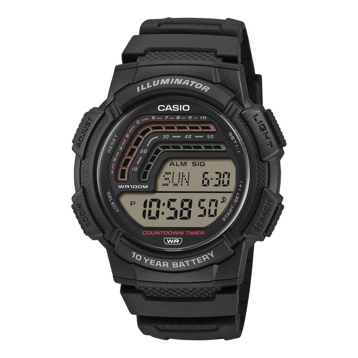 スタンダード デジタル CASIO SPORTS MEN カシオ スポーツ WS-1800