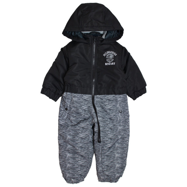 ベビー ジャンプスーツ 男の子 子供 デニム柄 スノーウェア 撥水 雪遊び 中綿 カバーオール つなぎ 80cm 90cm 95cm |  | 03