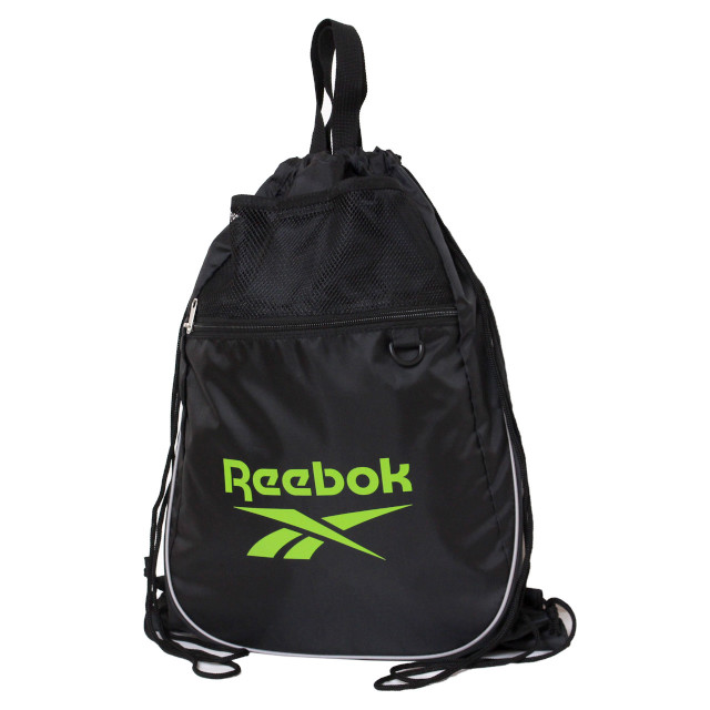 プールバッグ ナップサック キッズ 男の子 女の子 子供 リーボック ファスナーポケット付き 林間学校 着替え バッグ スイミングバッグ | Reebok | 03