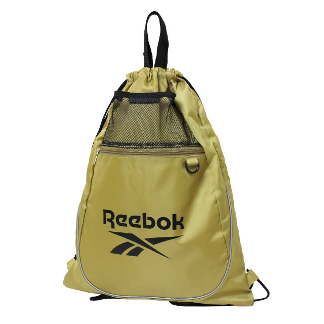 プールバッグ ナップサック キッズ 男の子 女の子 子供 リーボック ファスナーポケット付き 林間学校 着替え バッグ スイミングバッグ | Reebok | 01