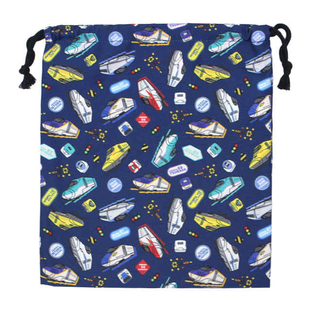 巾着袋 給食袋 男の子 スーパーエクスプレス 給食エプロン入れ 体操服袋 Mサイズ 幼稚園 小学校 入園入学準備 子供 |  | 01