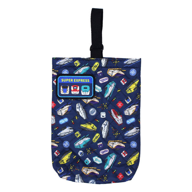 シューズバッグ キッズ スーパーエクスプレス シューズケース 上靴袋 男の子 靴入れ 入学準備 キルティング 手提げ 習い事 |  | 01