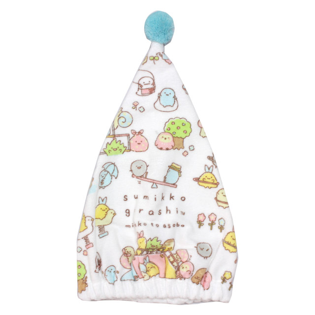 タオル キャップ 子供 キッズ 女の子 すみっコぐらし スイミング 水泳 プール キャップ タオル ヘアキャップ バスタオル |  | 01