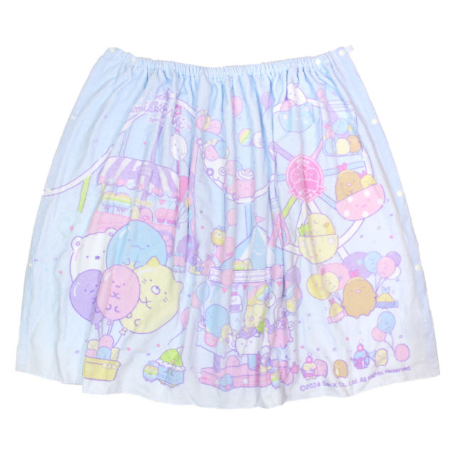 ラップタオル 巻タオル 80cm丈 すみっコぐらし キッズ 女の子 子供 すみっこ 水泳 プール スイミング 着替え バスタオル |  | 02