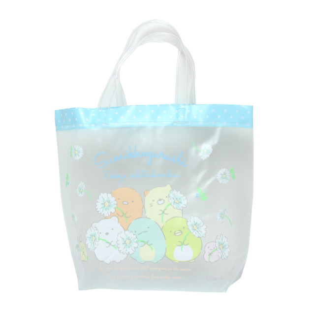 ビニ―ルバッグ プールバッグ すみっコぐらし キッズ 子供 マチあり 水着 |  | 02