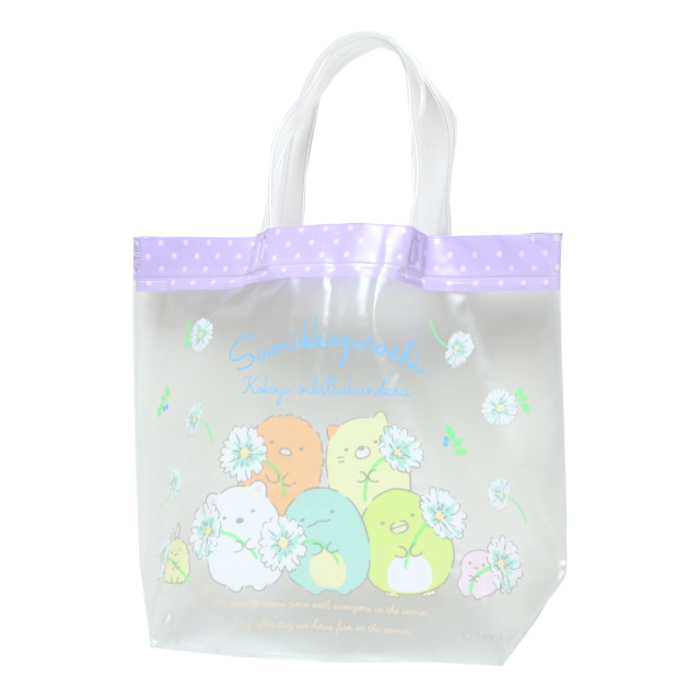 ビニ―ルバッグ プールバッグ すみっコぐらし キッズ 子供 マチあり 水着 |  | 03