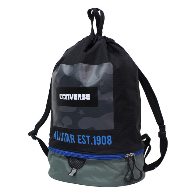 プールバッグ 男の子 2層式 CONVERSE コンバース ナップサック キッズ 子供 着替え バッグ スイミングバッグ ボンサック | CONVERSE | 02