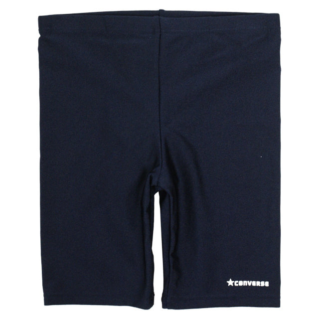 スクール水着 男子 男の子 コンバース CONVERSE スパッツ セミロング パンツ 海パン 学校 小学生 キッズ 水着 子供 120cm 130cm 140cm 150cm 160cm 170cm | CONVERSE | 01