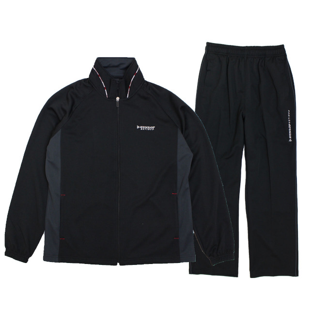 ジャージ 上下 メンズ DUNLOP ダンロップ 紳士 ブルゾン型 セットアップ ジム ウォーキング ルームウェア M L LL |  | 02