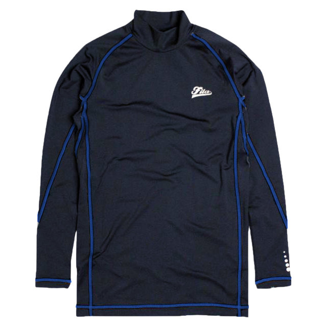 インナーシャツ レディース フィラ FILA ストレッチ アンダーシャツ 長袖 ハイネック Tシャツ コンプレッションシャツ アンダーウェア | FILA | 02