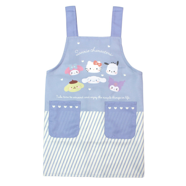 エプロン 女の子 サンリオキャラクターズ キッズ H型 かわいい 子供 エプロン 130cm 150cm |  | 02