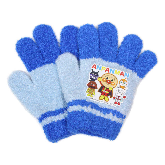 手袋 ニット 5本指 キッズ ベビー 男の子 それいけ！アンパンマン かわいい 子供 のびのび手袋 子供手袋 日本製 |  | 01