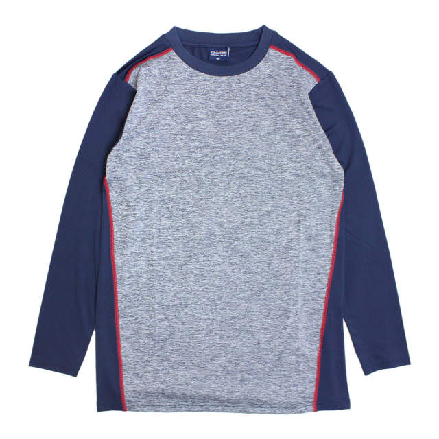 インナーシャツ メンズ スポーツインナー 蓄熱インナー 長袖 クルーネック 防寒 肌着 Tシャツ アンダーウェア 保温 暖かインナー |  | 02