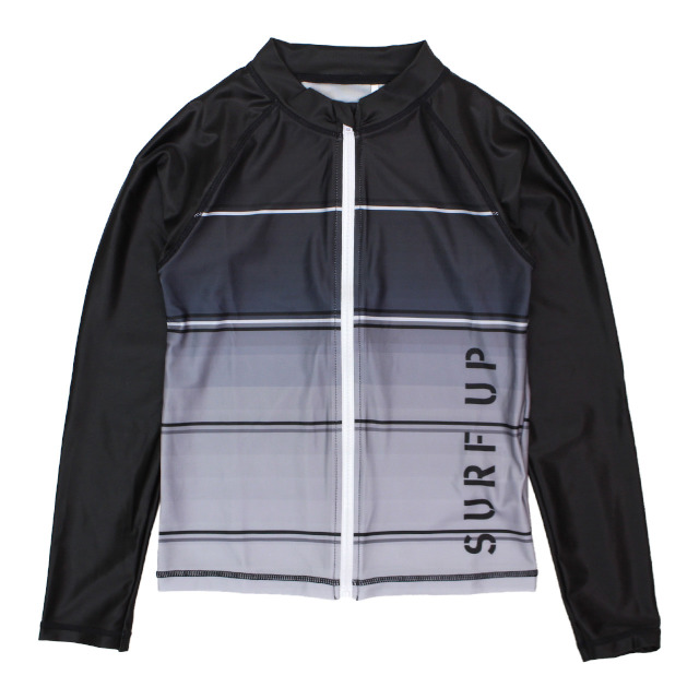 ラッシュガード 男の子 子供 キッズ ジュニア 水着 長袖 UVジャケット ラグランタイプ 140cm 150cm 160cm |  | 01