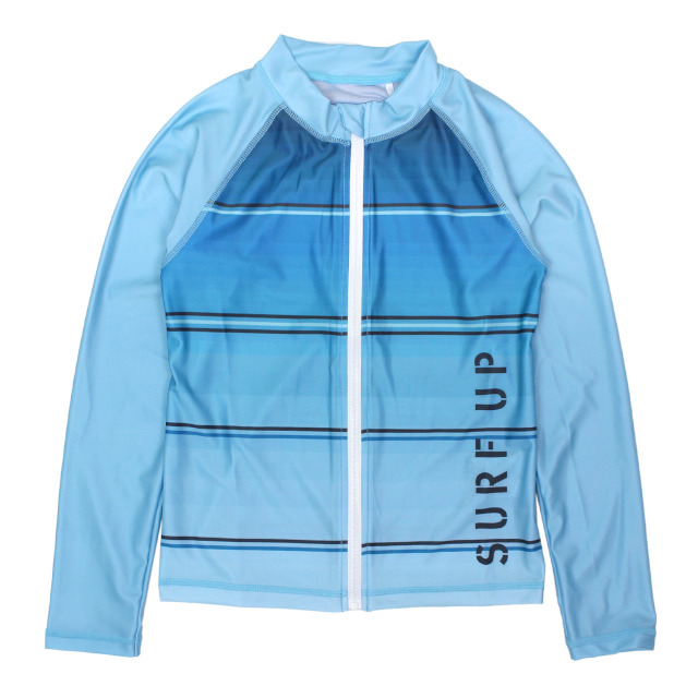 ラッシュガード 男の子 子供 キッズ ジュニア 水着 長袖 UVジャケット ラグランタイプ 140cm 150cm 160cm |  | 02