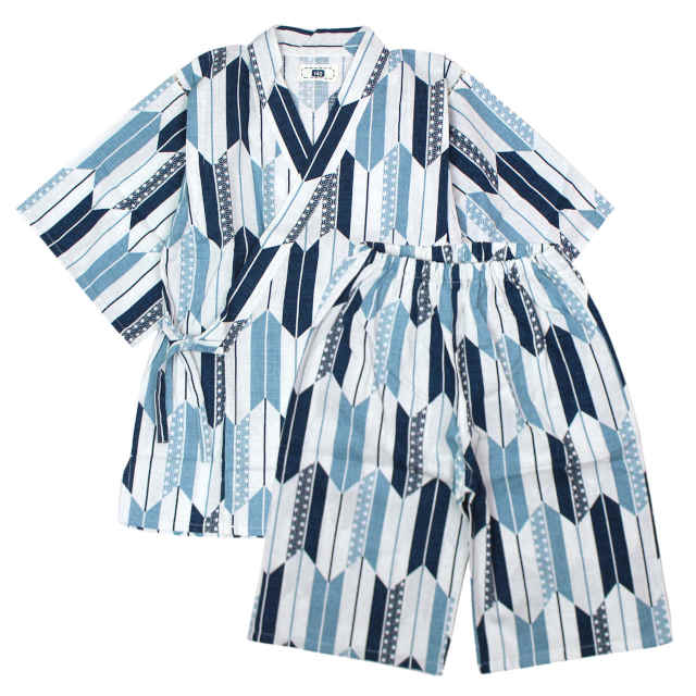 甚平 子供 ジュニア 男の子 綿100% 日本製生地 じんべい スーツ上下 祭 甚平 部屋着 寝まき パジャマ 140cm 150cm 160cm |  | 01