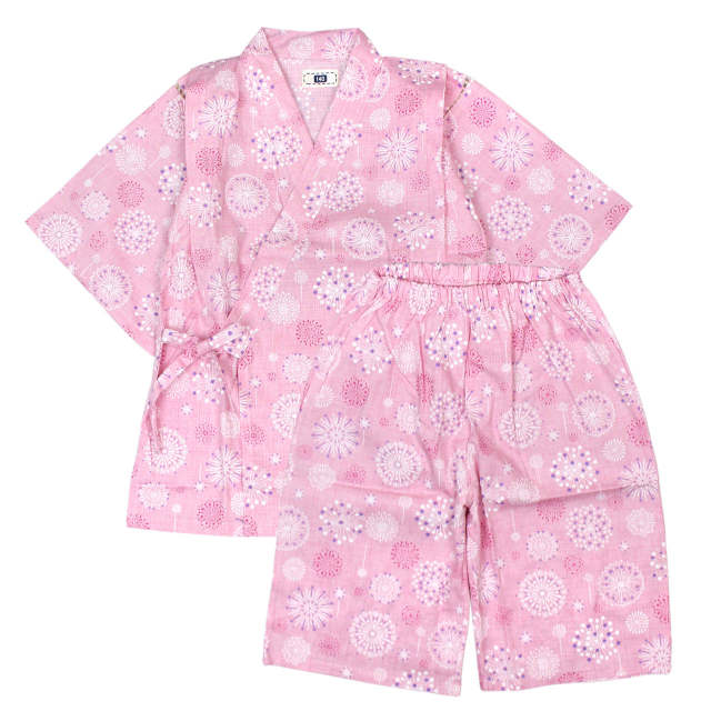 甚平 子供 ジュニア 女の子 綿100% 日本製生地 じんべい スーツ上下 祭 甚平 部屋着 寝まき パジャマ 140cm 150cm 160cm |  | 04
