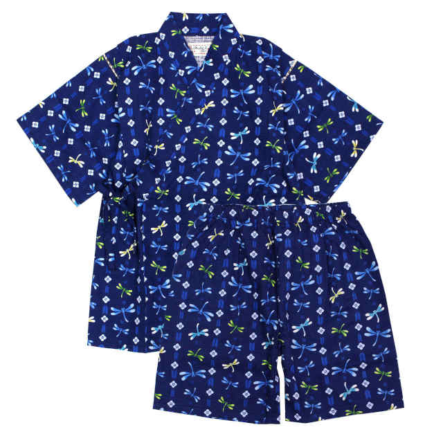 甚平 子供 キッズ 男の子 綿100% 日本製生地 じんべい スーツ上下 祭 甚平 部屋着 パジャマ 子供甚平 100 110 120 130cm |  | 01