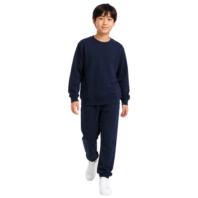 スウェット 上下 子供 男の子 女の子 兼用 裏起毛 トレーナー スウェットパンツ 上下セット 無地 130cm 140cm 150cm 160cm |  | 02