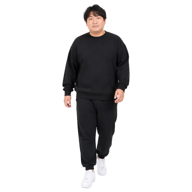スウェット 上下 メンズ 男性 裏起毛 トレーナー スウェットパンツ 上下セット 大きいサイズ 無地 3L 4L 5L |  | 03
