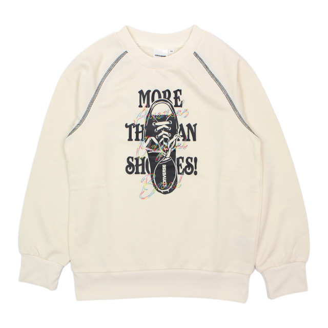 スウェット トレーナー 男の子 キッズ ジュニア 子供 コンバース CONVERSE ミニ裏毛 裏パイル シャツ 140cm 150cm 160cm | CONVERSE | 02