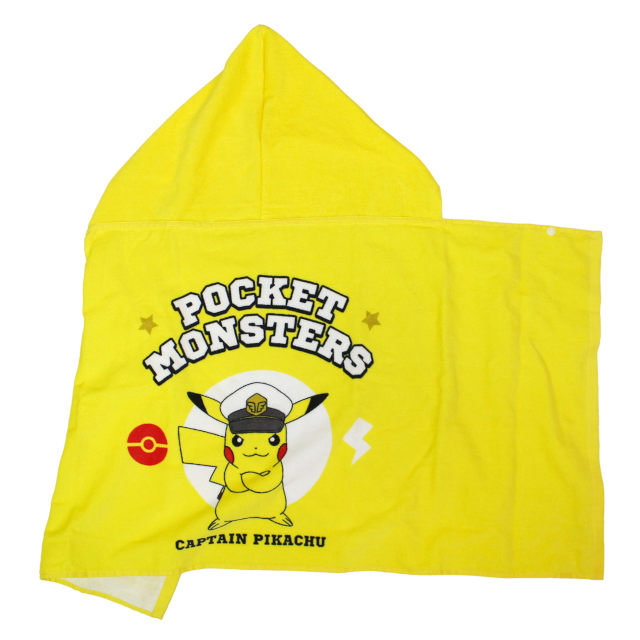 フード付き バスタオル ポケモン キッズ 子供 ポケモン ピカチュウ ニャオハ ホゲータ クワッス 日よけ バスタオル 50cm |  | 01