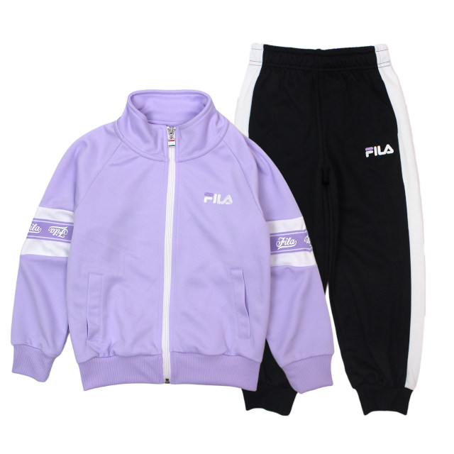 FILA ジャージ 上下セット キッズ ジュニア 女の子 140cm 150cm 160cm 子供服 セットアップ 長袖 小学生 中学生 体育 運動会 通学 |  | 02