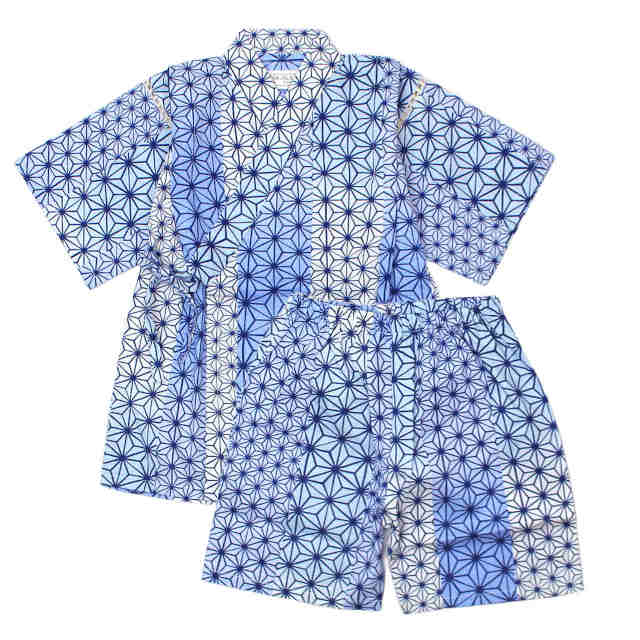 甚平 子供 キッズ 男の子 綿100% 日本製生地 じんべい スーツ上下 祭 甚平 部屋着 パジャマ 子供甚平 100 110 120 130cm |  | 04