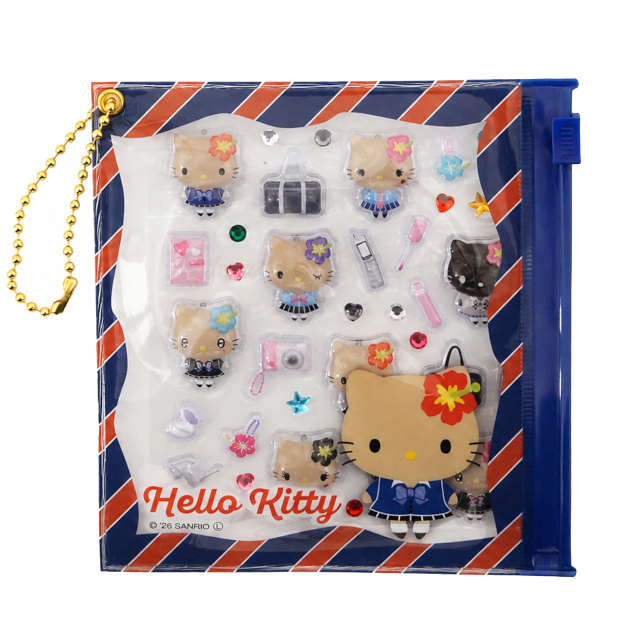 プチパーツ サンリオキャラクターズ シール デコシール デコパーツ 3D感 ぷっくり かわいい ケース付き 小物入れ |  | 03