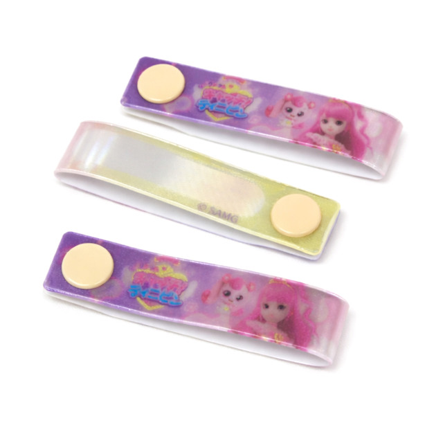 ネームタグ キャッチティ二ピン お名前タグ 3個入り お名前シールのかわりに スナップ式 女の子 子供 幼稚園 保育園 小学校 入園入学準備 |  | 02