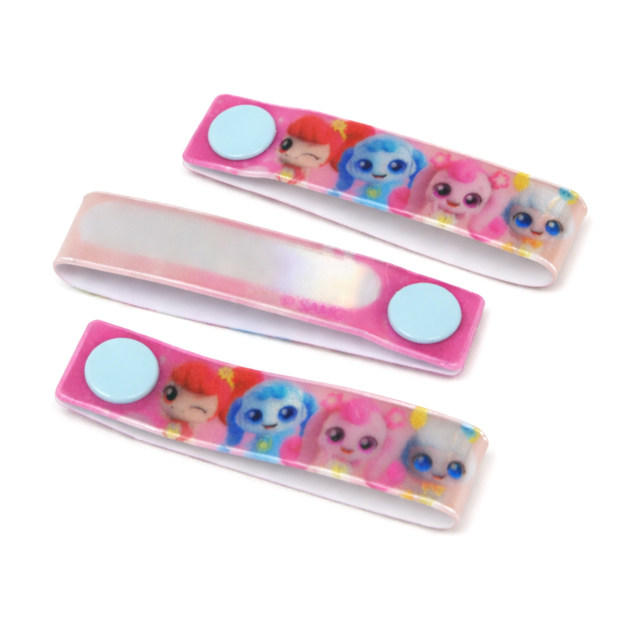 ネームタグ キャッチティ二ピン お名前タグ 3個入り お名前シールのかわりに スナップ式 女の子 子供 幼稚園 保育園 小学校 入園入学準備 |  | 03