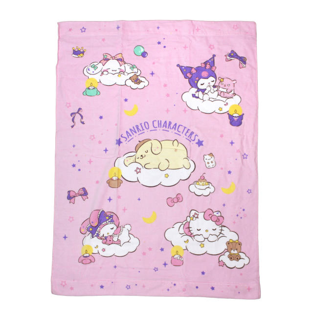 マルチタオル バスタオル 85×115cm 子供 キッズ 女の子 サンリオ マイメロ クロミ プール スイミング 着替え お昼寝 |  | 01