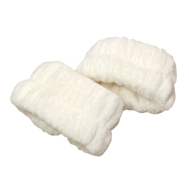 吸水アームバンド リストバンド 洗顔 手洗い お風呂洗い 食器洗い マイクロファイバー ふわふわ 袖濡れ防止 2個セット |  | 01