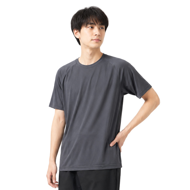 超冷感Tシャツ 半袖 メンズ ルーズフィット クルーネック 丸首 吸汗速乾 ストレッチ シンプル カットソー 男性 大人 M L LL 3L |  | 01