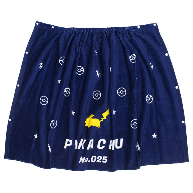 ラップタオル 巻きタオル 子供 キッズ ジュニア 男の子 女の子 ポケモン 水泳 プール スイミング 着替え バスタオル 80cm |  | 01