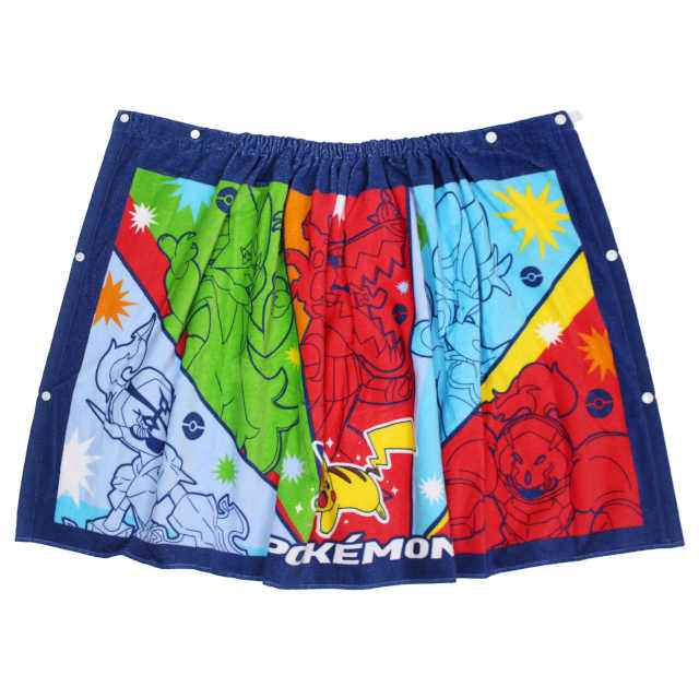 ラップタオル 巻きタオル 子供 キッズ ジュニア 男の子 ポケモン 水泳 プール スイミング 着替え バスタオル 60cm |  | 01