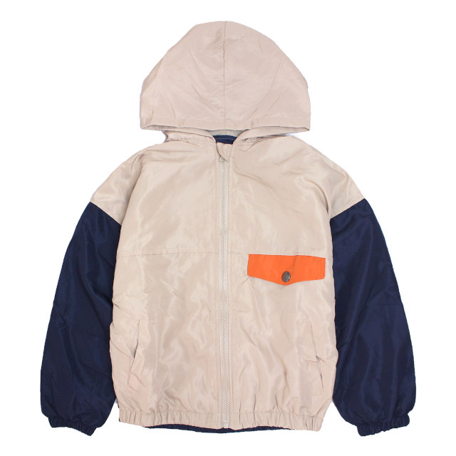 ウィンドブレーカー パーカー ジャケット アウター ジャンパー キッズ ジュニア 女の子 子供 裏地トリコット 140cm 150cm 160cm |  | 01