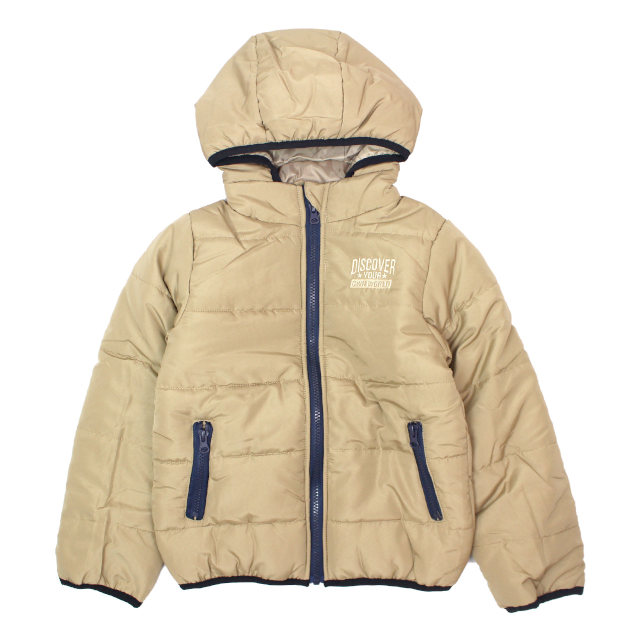 中綿 ジャケット アウター コート パーカー フード付き あったか 子供 キッズ 男の子 防寒 秋冬 フルジップ 110cm 120cm 130cm |  | 02