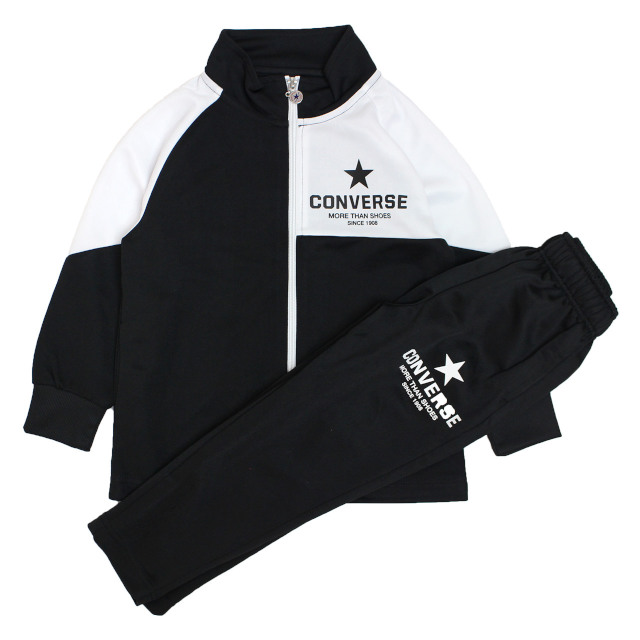 ジャージ 上下セット キッズ 男の子 コンバース スポーツウェア トレーニングウエア 運動 宿泊学習  110cm 120cm 130cm | CONVERSE | 01