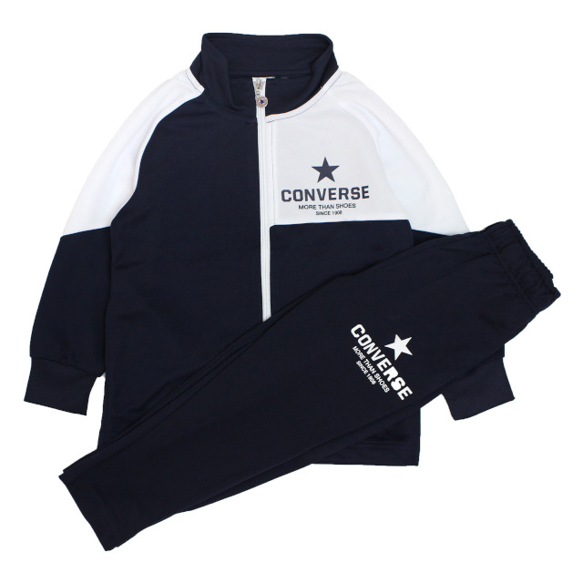 ジャージ 上下セット キッズ 男の子 コンバース スポーツウェア トレーニングウエア 運動 宿泊学習  110cm 120cm 130cm | CONVERSE | 02