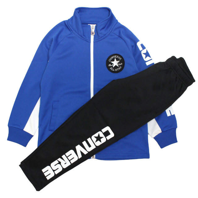ジャージ 上下セット キッズ 男の子 コンバース スポーツウェア トレーニングウエア 運動 宿泊学習  110cm 120cm 130cm | CONVERSE | 02