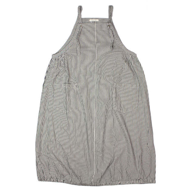 エプロン ワンピース ロング 女性 レディース Cloudnine クラウドナイン 裾バルーン シンプル フリーサイズ M-L |  | 01