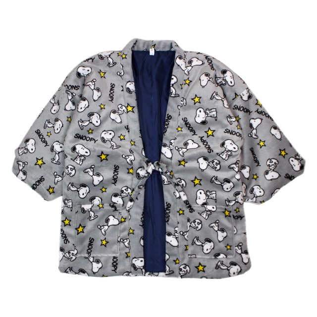 はんてん フリース スヌーピー メンズ 男性用 中綿 どてら 綿入れ 半てん あったか 半纏 ちゃんちゃんこ 部屋着 ルームウェア M-L |  | 01
