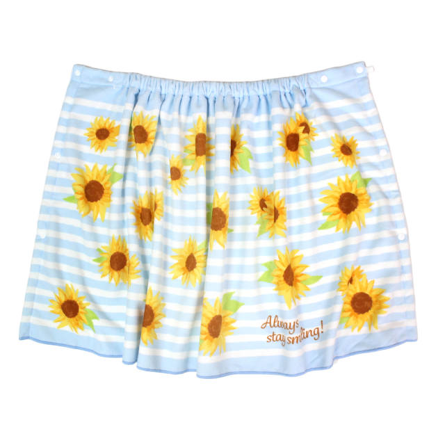 ラップタオル 巻きタオル 子供 キッズ ジュニア 女の子 水泳 プール スイミング 着替え マイクロファイバー バスタオル 60cm |  | 02