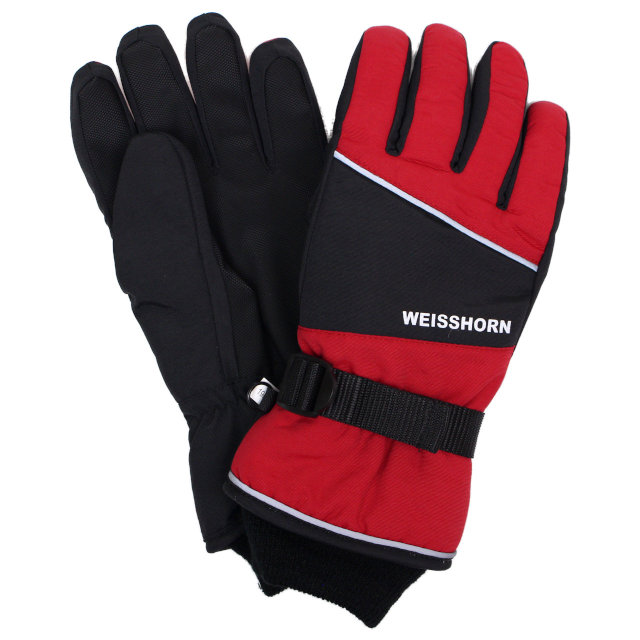 スキー 手袋 子供 スキーグローブ キッズ ジュニア 男の子 防水 防寒 雪遊び 裏地ボア スノーボードグローブ スノーグローブ WEISSHORN |  | 02