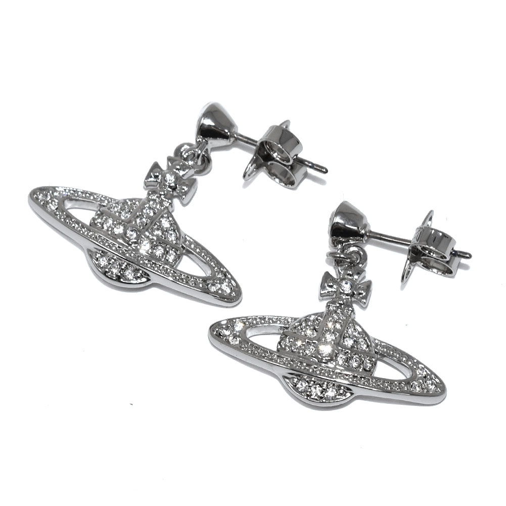 【SALE】Vivienne Westwood ヴィヴィアン ウエストウッド 62020025 MINI BAS RELIEF DROP EARRINGS ピアス 女性 レディース｜timemachine｜02